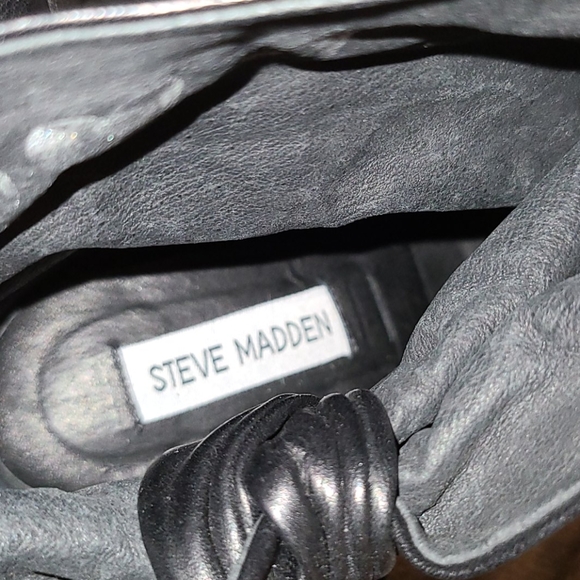 Steve Madden Leather Ankle Booties - Picture 5 of 5